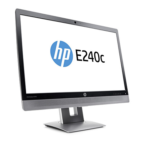LCD HP 24" E240c; black/gray, B+