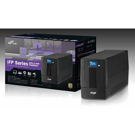 FSP/Fortron UPS iFP 2000, 2000 VA / 1200W, LCD, line interactive