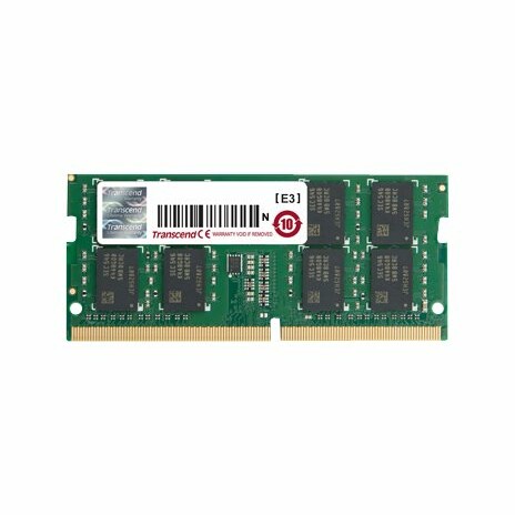 Transcend paměť 8GB Industrial SODIMM DDR4 2400 1Rx8 CL17