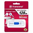 Transcend 128GB JetFlash 790 USB 3.0 flash disk, bílo/modrý