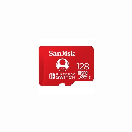 SanDisk 256GB microSDXC Card for Nintendo Switch (R:100/W:90 MB/s, UHS-I, V30, U3, C10, A1) licensed Product,Super Mario