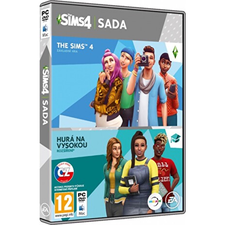 PC The Sims 4 + EP8 Hurá na vysokou Bundle