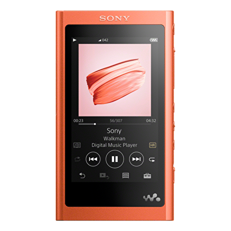 Sony MP4 16GB NW-A55L, červený