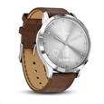 Garmin hodinky vivomove Optic Premium Silver-Brown