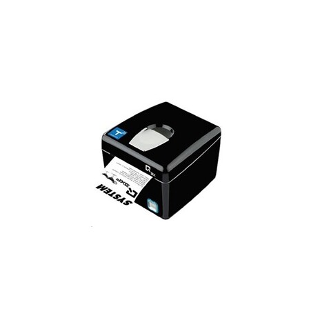 Custom pokladní tiskárna QX3, řezačka, USB/RS232, černá, zdroj