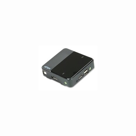 ATEN 2-port DisplayPort KVM USB, audio, včetně kabelů