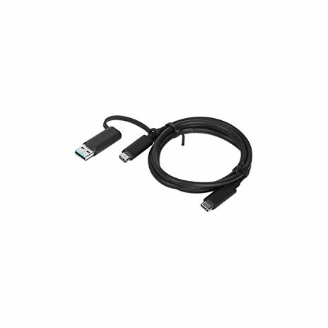 Lenovo kabel USB-C / USB-A+USB-C Hybrid 1m