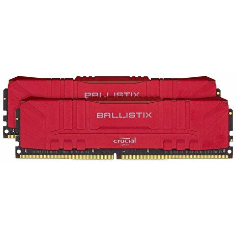 Crucial DDR4 32GB (2x16GB) Ballistix DIMM 2666MHz CL16 červená
