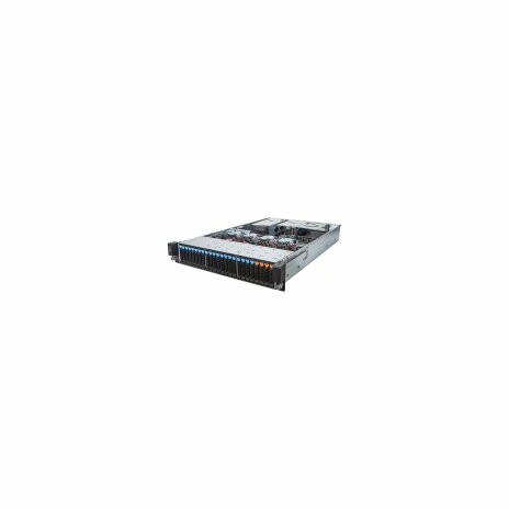 Gigabyte R28N-F2O Standard Rackmount Server, E5-2600 V3/V4, 24 x RDIMM/LRDIMM ECC, 4 x 2.5"NVMe bays, 20 x 2.5" SAS/SATA