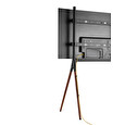 NewStar NeoMounts NM-M1000BLACK - Podlahový stojan pro monitor/plochý panel - černá - velikost obrazovky: 37"-75"