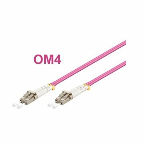 OPTIX LC-LC Optický patch cord 50/125 20m OM4 duplex