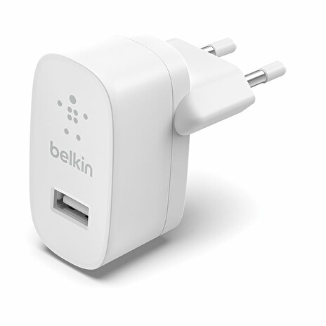 Belkin 12W USB-A domácí nabíječka, bílá