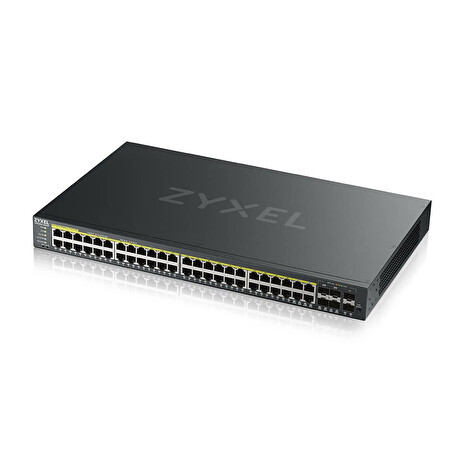 ZYXEL GS2220-50HP,48port Gb L2 Switch,1 GbE Uplink, PoE
