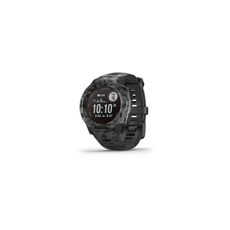 Garmin GPS sportovní hodinky Instinct Solar Camo Black Optic