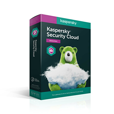 Kaspersky Security Cloud Personal 5x 1 rok Nová
