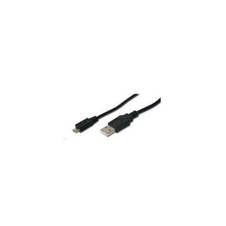 PremiumCord - Kabel USB - Micro-USB Type B (M) do USB (M) - USB 2.0 - 5 m - lisovaný - černá