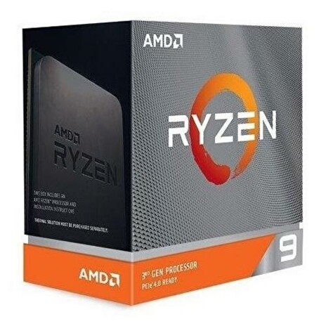 AMD cpu Ryzen 9 3900XT AM4 Box (bez chladiče, 3.8GHz / 4.7GHz, 64MB cache, 105W, 12 jádro, 24 vlákno), Zen2 Matisse 7nm CPU