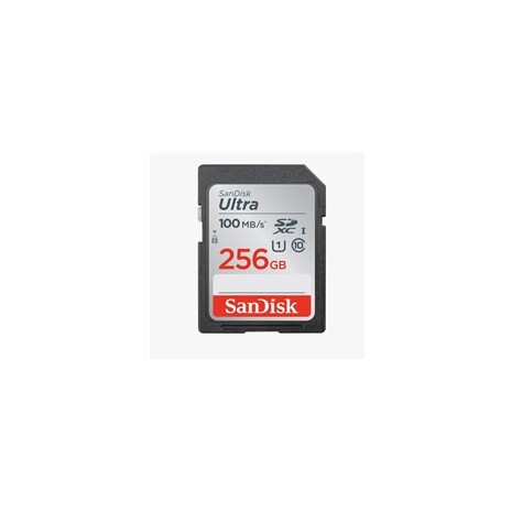 SanDisk SDXC karta 256GB Ultra (100MB/s Class 10 UHS-I)