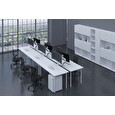 NM-D775WHITEPLUS, Desk mount 10-49 desk clamp WHITE Plus