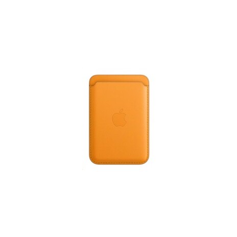 Apple iPhone kožená peněženka s MagSafe - California Poppy