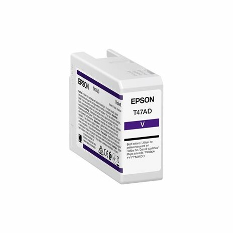 Epson T47AD - 50 ml - fialová - originál - inkoustová cartridge - pro SureColor SC-P900