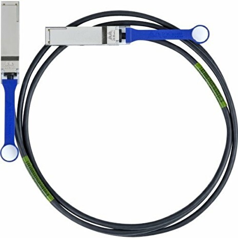 Mellanox® Passive Copper cable, IB EDR, up to 100Gb/s, QSFP28, 5m, Black, 26AWG