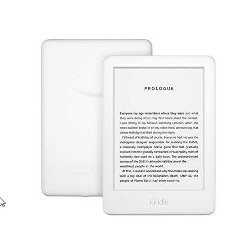 AMAZON new KINDLE 2020 10. generace bílá (2020, 10.gen, 6 palců, white) elektronická čtečka knih, 6in display (s reklamami)