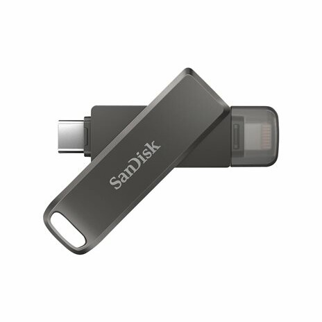 SanDisk iXpand Luxe - Jednotka USB flash - 256 GB - USB-C / Lightning