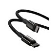 Baseus Tungsten Gold rychlonabíjecí kabel USB/Type-C 66W 2m černý