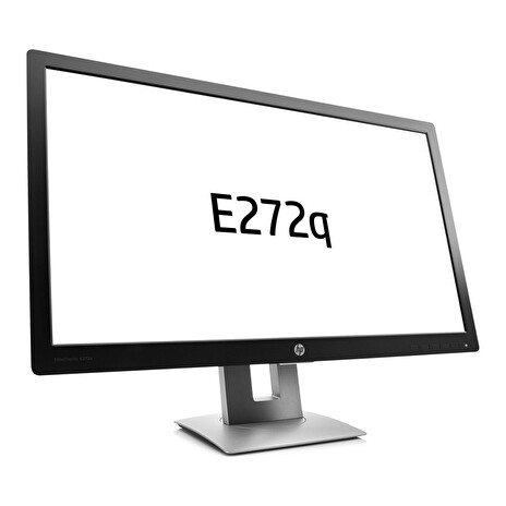 LCD HP 27" E272q; black/silver, A-