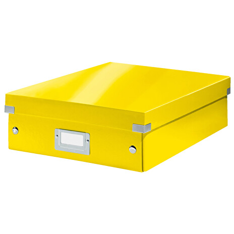 Organizační box Leitz Click&Store, velikost M, žlutá