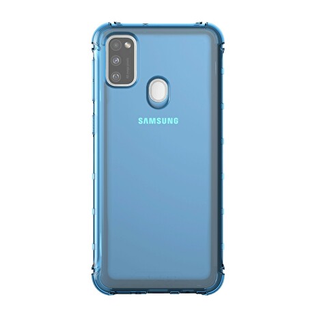 Samsung Poloprůhledný kryt pro Galaxy M21 Modrý