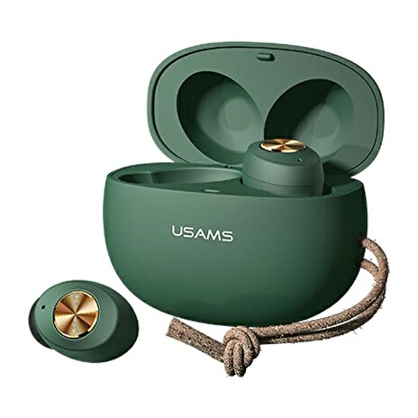 USAMS ES TWS Fashion EarBuds Dark Green