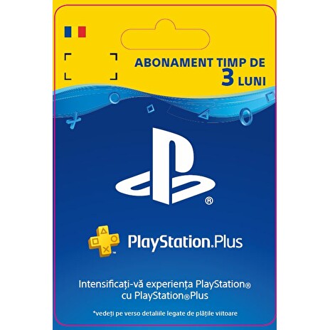 ESD RO - PlayStation® Plus: 3 Month Membership