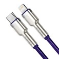 Baseus Cafule Series nabíjecí / datový kabel USB-C na Lightning PD 20W 2m, fialová