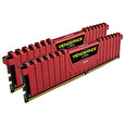 CORSAIR Vengeance LPX red 16GB, DDR4, DIMM, 2666Mhz, 2x8GB, XMP, CL16