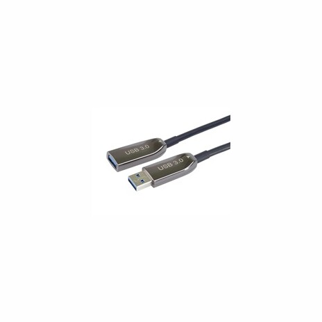 PremiumCord prodlužovací optický AOC kabel USB 3.0 A/Male - A/Female, 50m