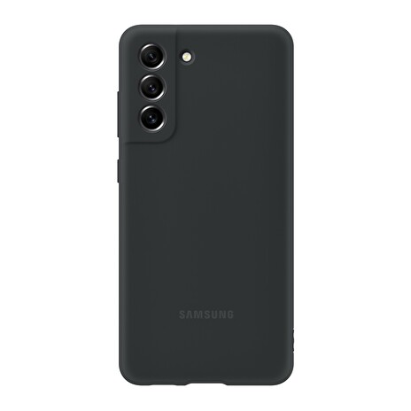 Samsung Silikonový zadní kryt S21 FE Dark Gray