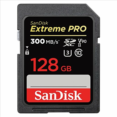 Paměťová karta Sandisk Extreme PRO SDXC UHS-II 128 GB