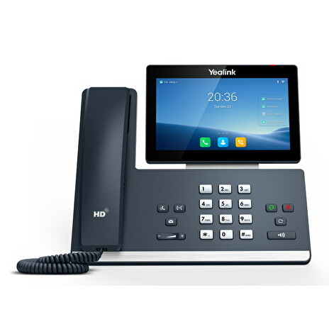 Yealink SIP-T58W SIP telefon, Android, PoE, 7" bar. dot. LCD, GigE