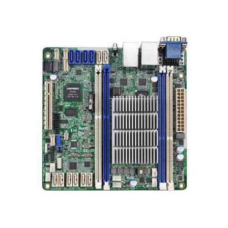 ASRock C2550D4I, C2550 Quad-Core, 1 x PCI-E x8, SATA3, LAN, 3xUSB 2.0, mITX
