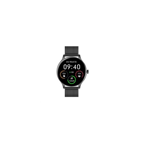 Garett Smartwatch Classy černá, ocel