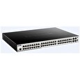 D-Link DGS-1510-52XMP 52-Port Gigabit Stackable PoE Smart Managed Switch including 4 10G SFP+, 370W PoE budget