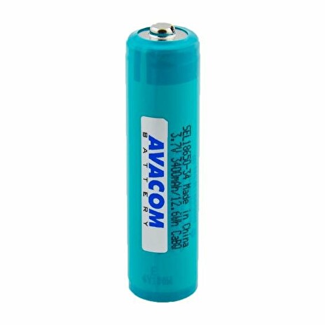 Nabíjecí průmyslová baterie 18650 Panasonic 3400mAh 3,6V Li-Ion - s elektronickou ochranou, vhodné pro svítilny