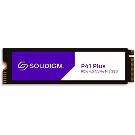 Solidigm™ P41 Plus Series (2.0TB, M.2 80mm PCIe x4, 3D4, QLC) Retail Box Single Pack