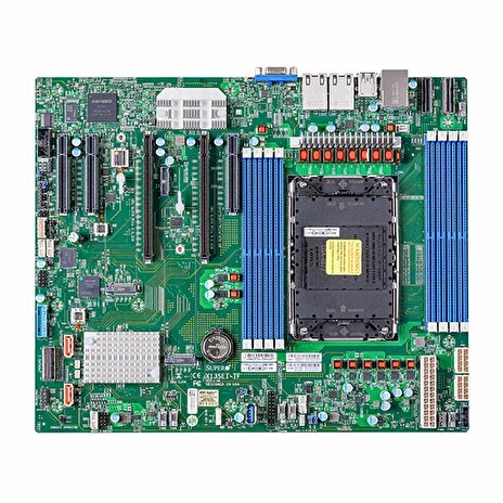 SUPERMICRO MB LGA4677, C741, 8x DDR5 ECC, 4x NVMe, 10xSATA3, 2x M.2, 5x PCIe5.0, 2x 10Gb LAN,IPMI