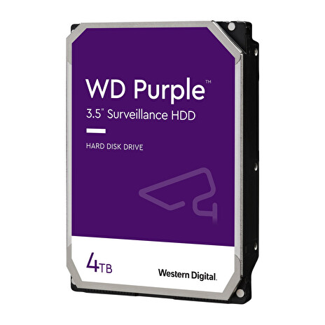 WD Purple/4TB/HDD/3.5"/SATA/5400 RPM/3R