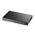 ZyXEL XGS2220-30, L3 Access Switch, 24x1G RJ45 2x10mG RJ45, 4x10G SFP+ Uplink, incl. 1 yr NebulaFlex Pro