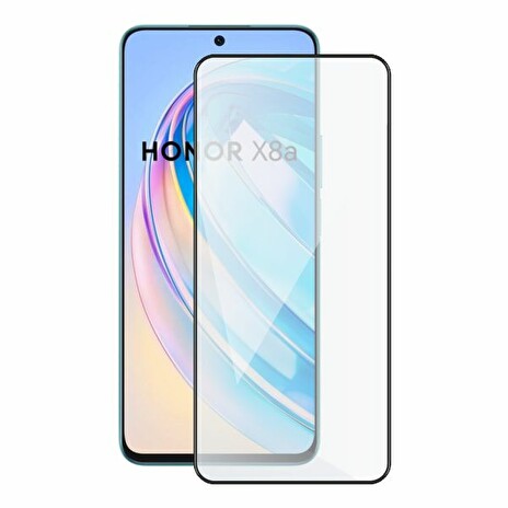 Screenshield HUAWEI Honor X8a (full COVER black) Tempered Glass Protection