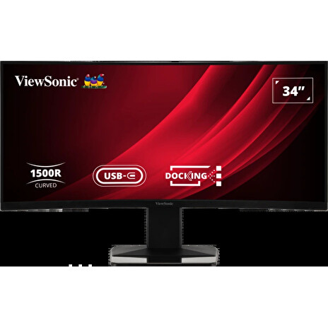 Viewsonic VG3419C 34" Curved Panel VA 21:9/3440x1440/DP/HDM/65W USB-C/USB/RJ45/repro/VESA
